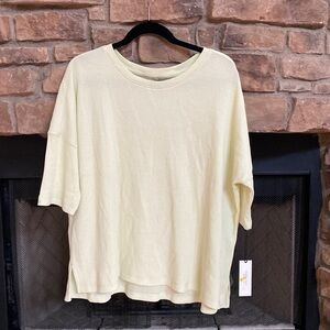 NWT Calvin Klein light green shirt sleeve too. Size XL